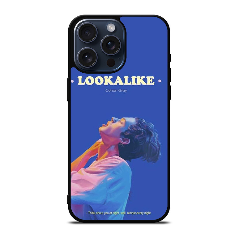 CONAN GRAY LOOKALIKE iPhone 15 Pro Max Case Cover