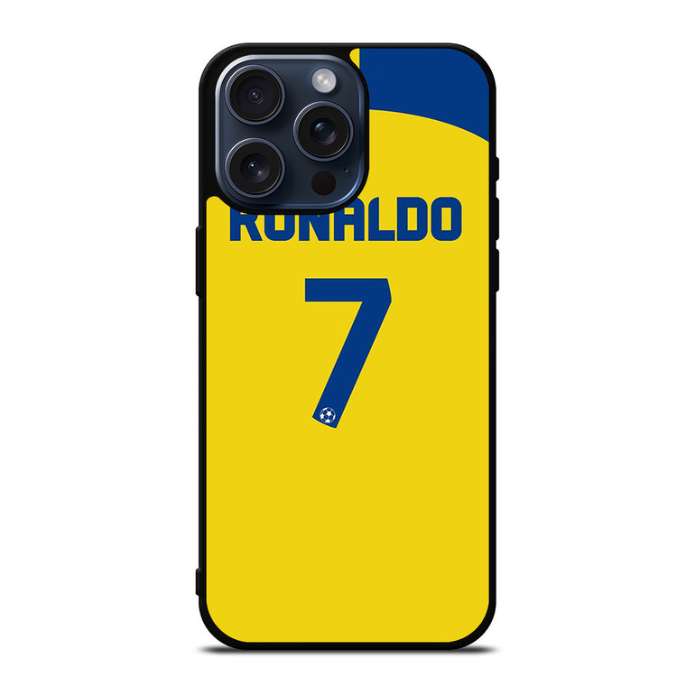 CRISTIANO RONALDO CR7 AL NASSR JERSEY iPhone 15 Pro Max Case Cover