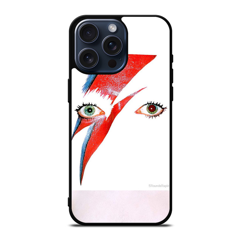 DAVID BOWIE FACE STYLE iPhone 15 Pro Max Case Cover