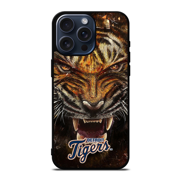 DETROIT TIGERS BASEBALL TEAM MASCOT iPhone 15 Pro Max Case Cover