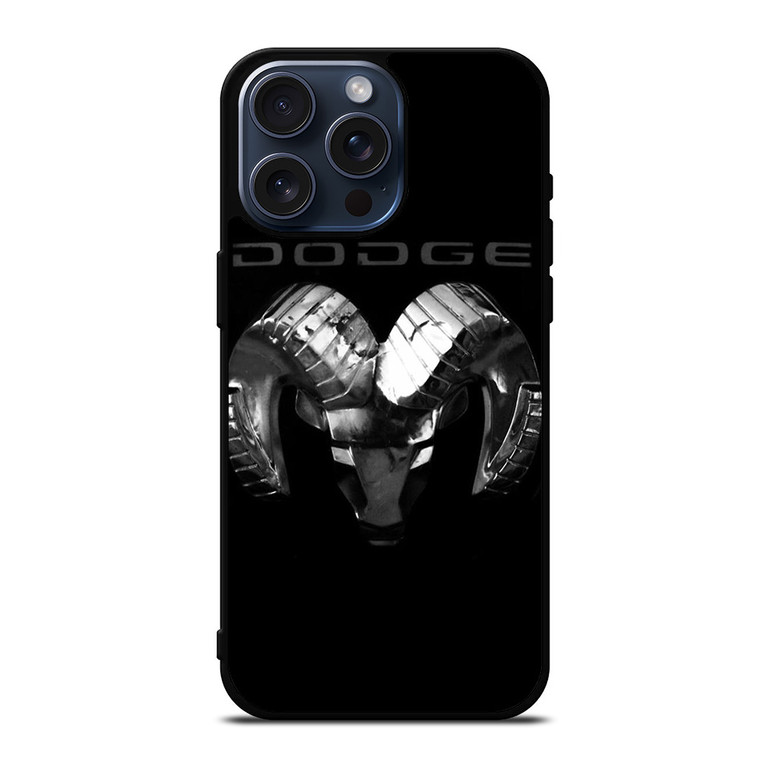 DODGE RAM TRUCK LOGO EMBLEM iPhone 15 Pro Max Case Cover