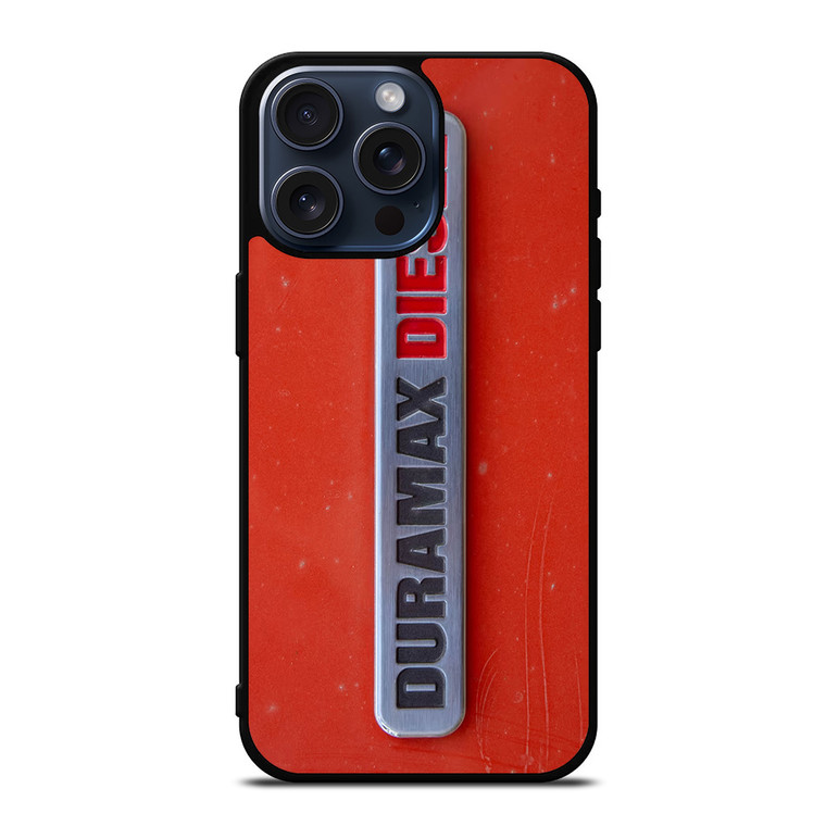 DURAMAX DIESEL LOGO EMBLEM iPhone 15 Pro Max Case Cover