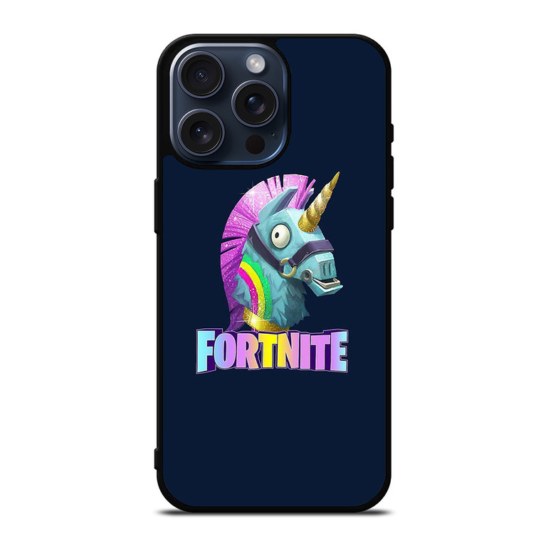 FORTNITE GAME LOGO UNICORN iPhone 15 Pro Max Case Cover