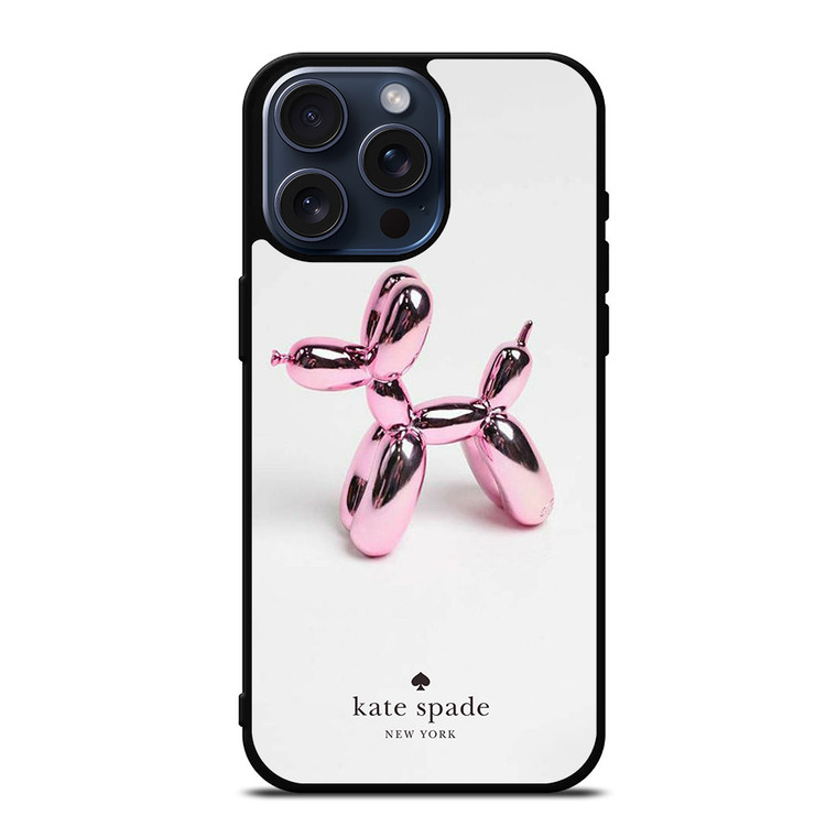 KATE SPADE NEW YORK LOGO DOG BALLOON iPhone 15 Pro Max Case Cover