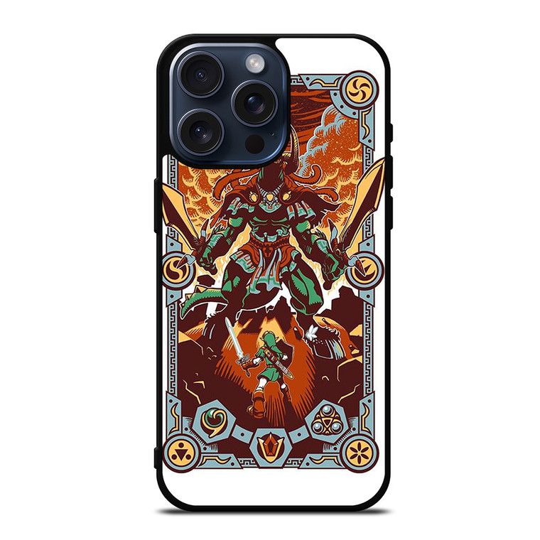 LEGEND OF ZELDA NINTENDO GAMES ART iPhone 15 Pro Max Case Cover