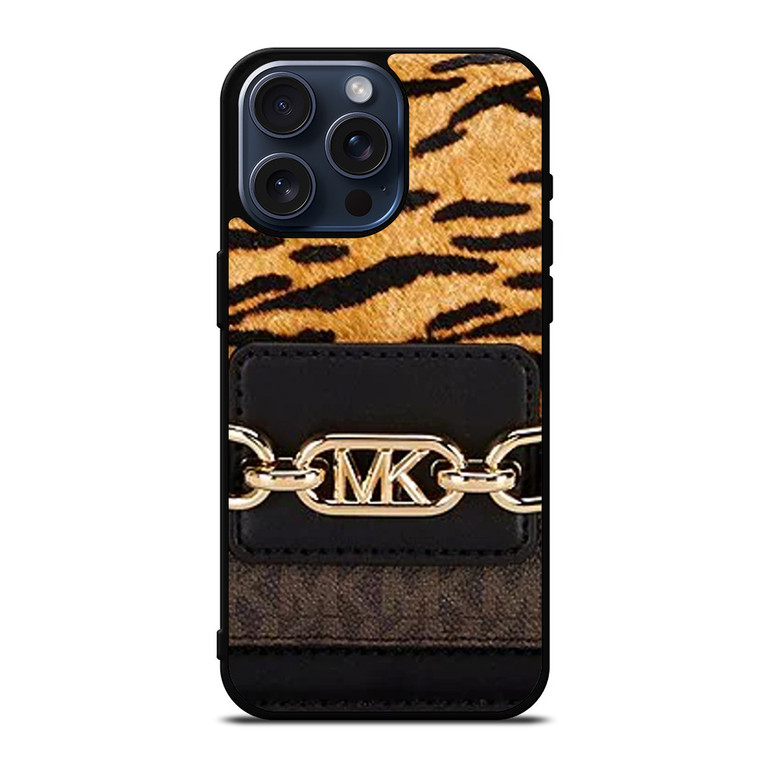 MICHAEL KORS LOGO TIGER BAG iPhone 15 Pro Max Case Cover