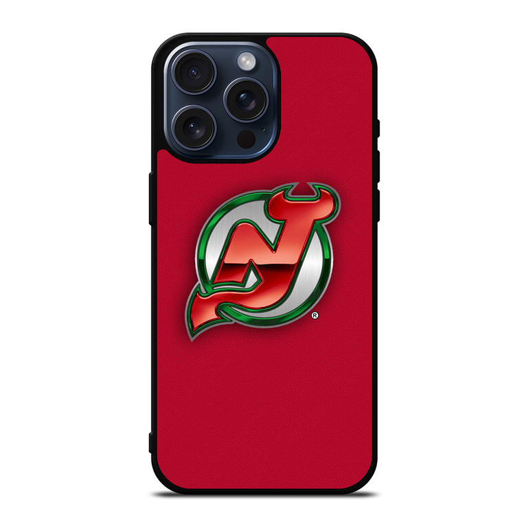 NEW JERSEY DEVILS HOCKEY TEAM LOGO iPhone 15 Pro Max Case Cover
