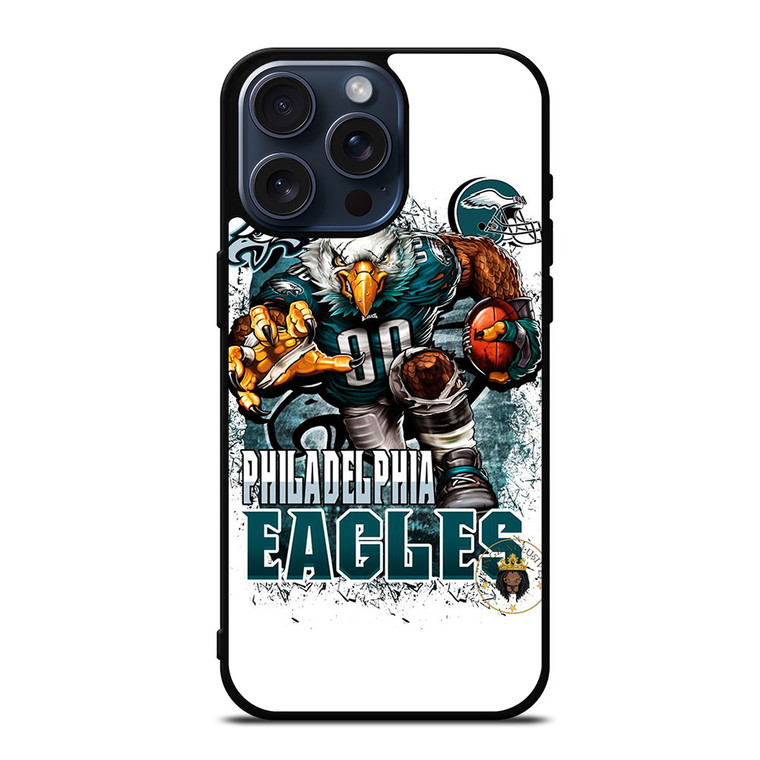 PHILADELPHIA EAGLES LOGO FOOTBALL TEAM ICON iPhone 15 Pro Max Case Cover