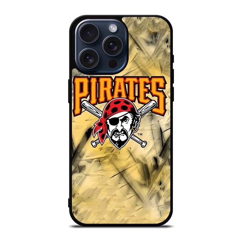 PITTSBURGH PIRATES BASEBALL LOGO TEAM ICON iPhone 15 Pro Max Case Cover