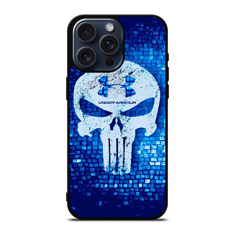 UNDER ARMOUR PUNISHER MARVEL LOGO iPhone 15 Pro Max Case Cover