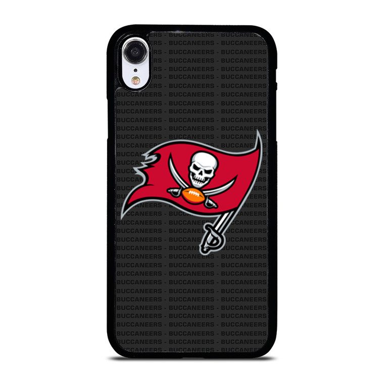 TAMPA BAY BUCCANEERS FOOTBALL TEXT iPhone XR Case Cover
