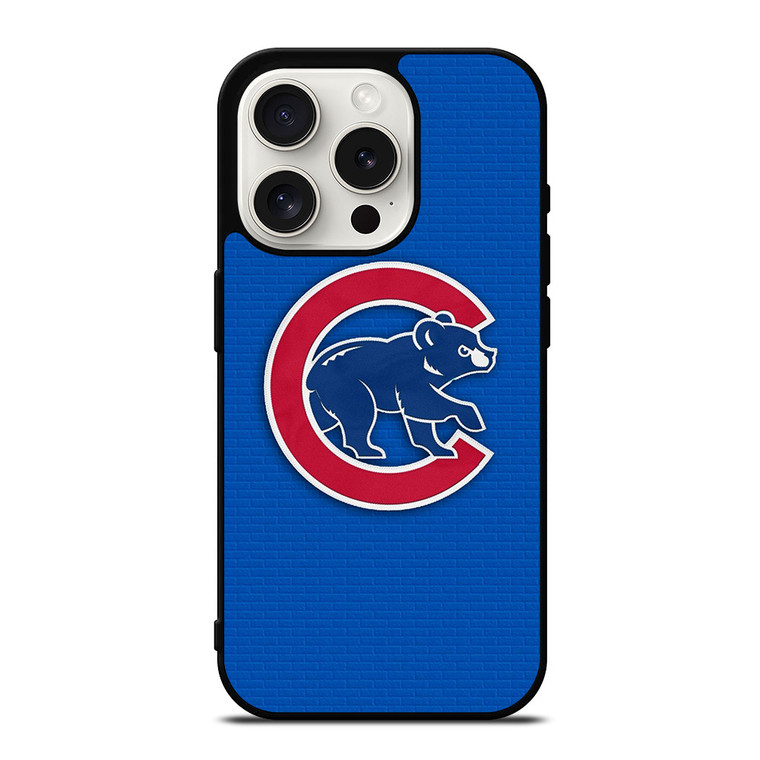 CHICAGO CUBS MASCOT BASEBALL TEAM LOGO iPhone 15 Pro Case Cover