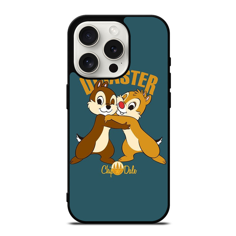 CHIP AND DALE DISNEY CARTOON MASTER OF DISASTER iPhone 15 Pro Case Cover