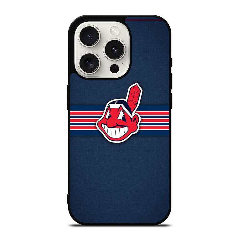 CLEVELAND INDIANS BASEBALL TEAM ICON iPhone 15 Pro Case Cover