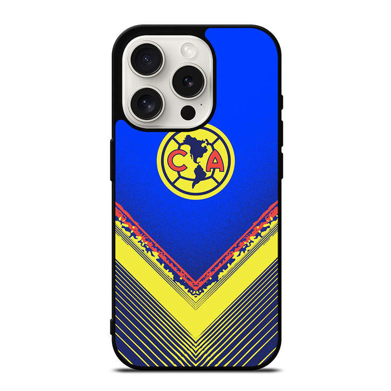 CLUB AMERICA MEXICO AZULCREMA AGUILAZ ICON iPhone 15 Pro Case Cover