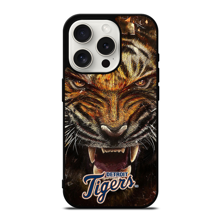 DETROIT TIGERS BASEBALL TEAM MASCOT iPhone 15 Pro Case Cover