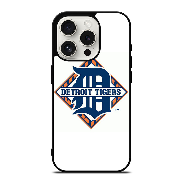 DETROIT TIGERS LOGO MLB BASEBALL TEAM iPhone 15 Pro Case Cover