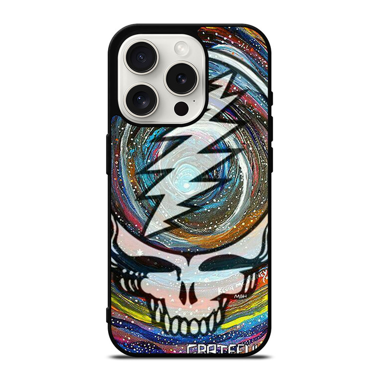 GRATEFUL DEAD SKULL NEBULA iPhone 15 Pro Case Cover