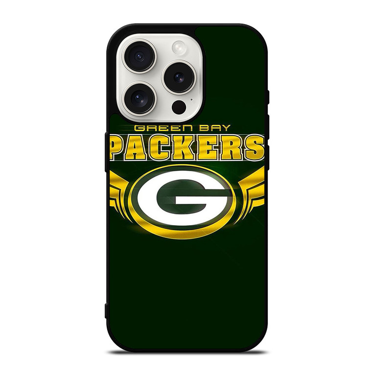 GREEN BAY PACKERS NFL TEAM FOOTBALL LOGO iPhone 15 Pro Case Cover