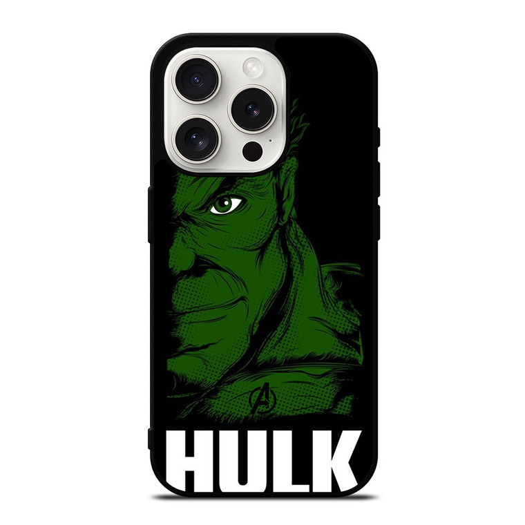 HULK SUPERHERO MARVEL AVENGERS CARTOON iPhone 15 Pro Case Cover
