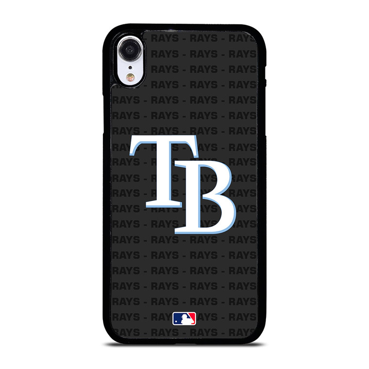 TAMPA BAY RAYS BASEBALL BLACK iPhone XR Case Cover
