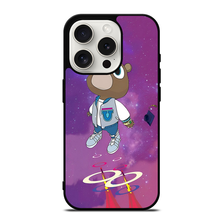 KANYE WEST DROPOUT BEAR ICON iPhone 15 Pro Case Cover