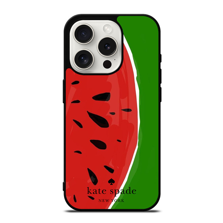 KATE SPADE NEW YORK LOGO WATER MELON iPhone 15 Pro Case Cover