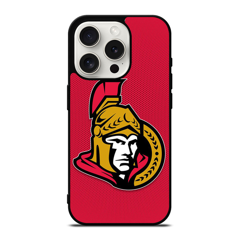 OTTAWA SENATORS LOGO NHL HOCKEY TEAM LOGO iPhone 15 Pro Case Cover