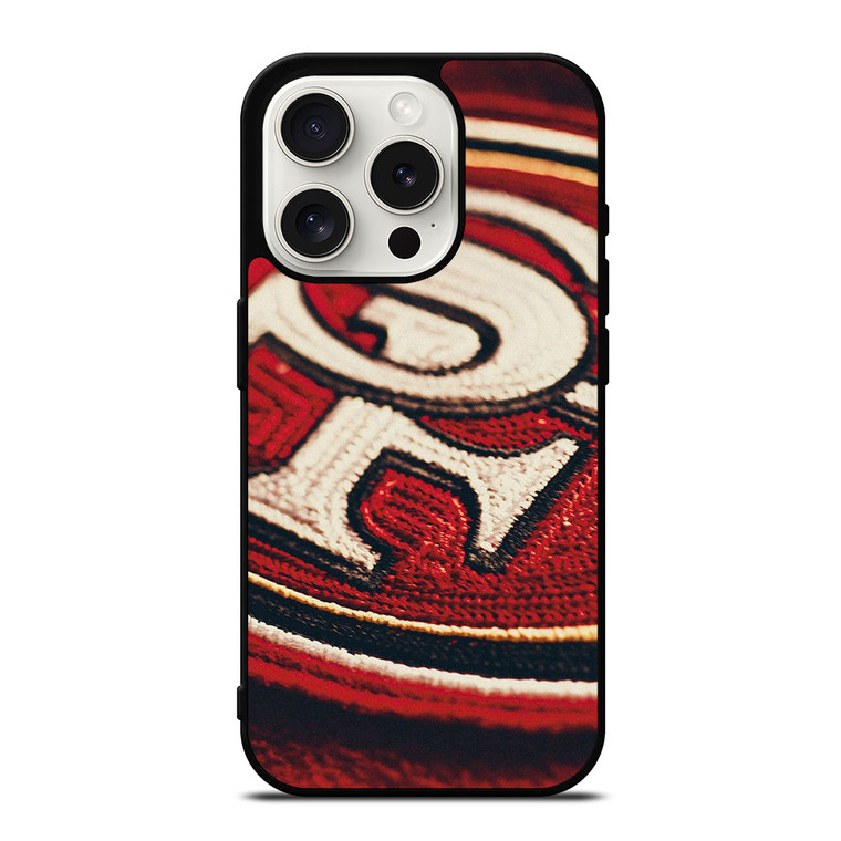 SAN FRANCISCO 49ERS SF FOOTBALL TEAM iPhone 15 Pro Case Cover