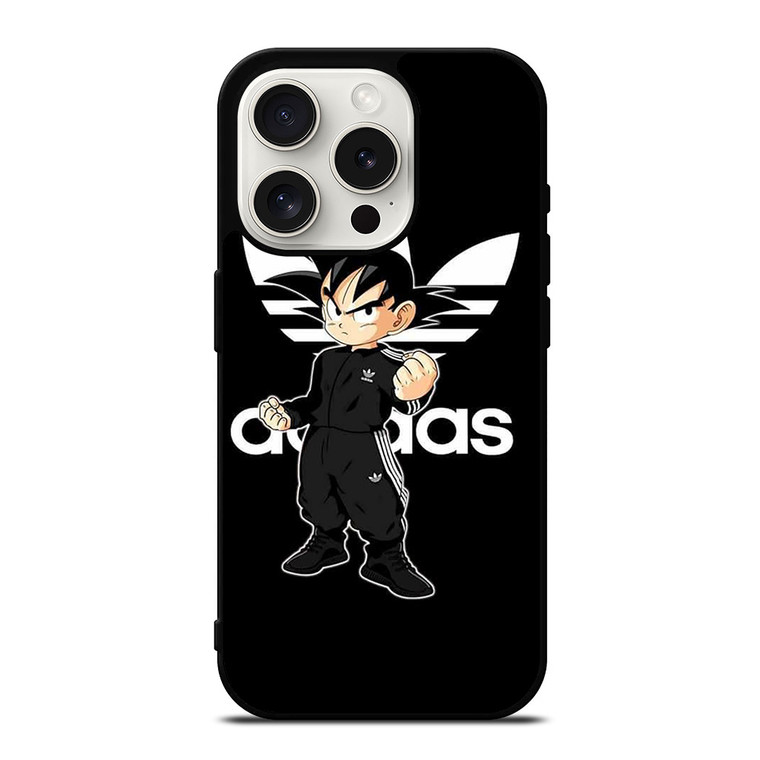 SON GOKU KID DRAGON BALL ADIDAS iPhone 15 Pro Case Cover