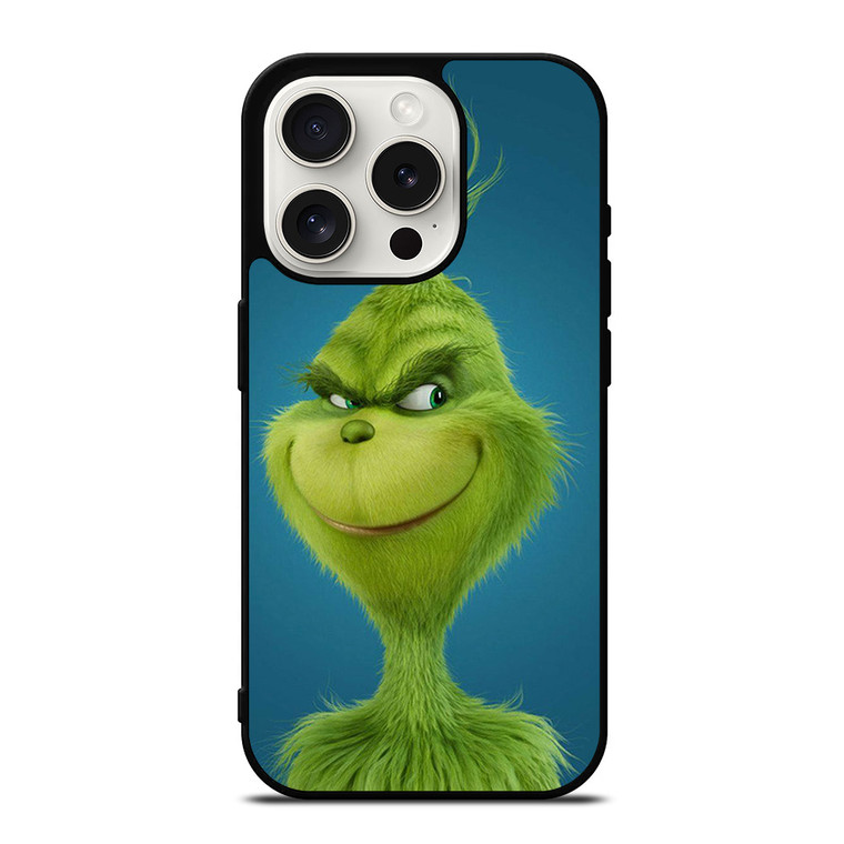 THE GRINCH DR SEUSS EVIL SMILING iPhone 15 Pro Case Cover