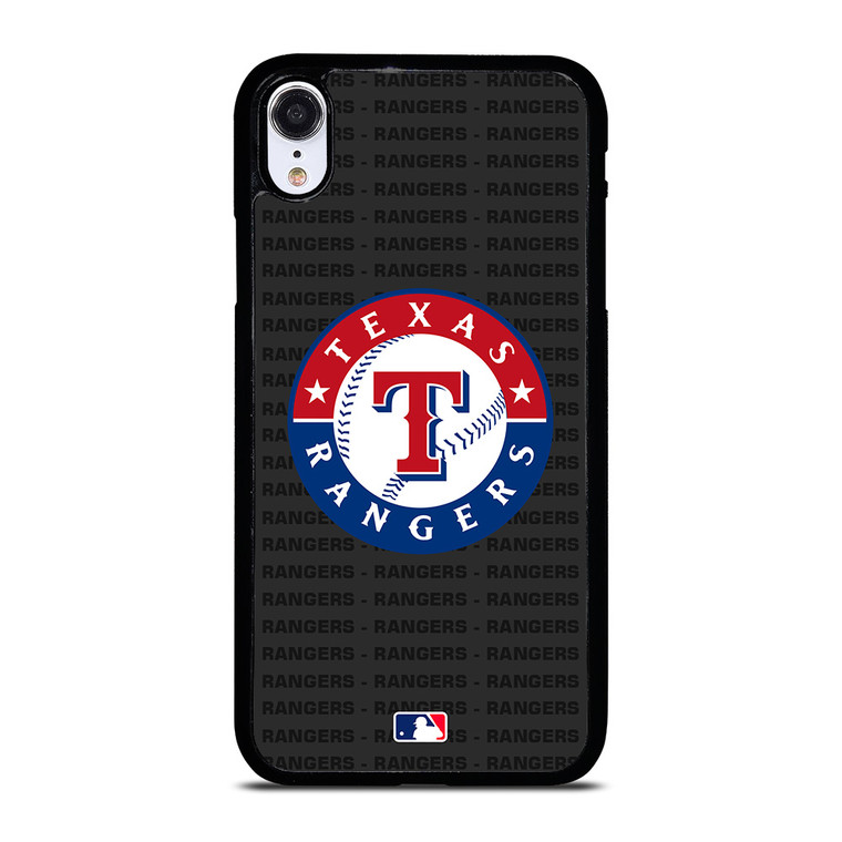 TEXAS RANGERS BASEBALL BLACK iPhone XR Case Cover