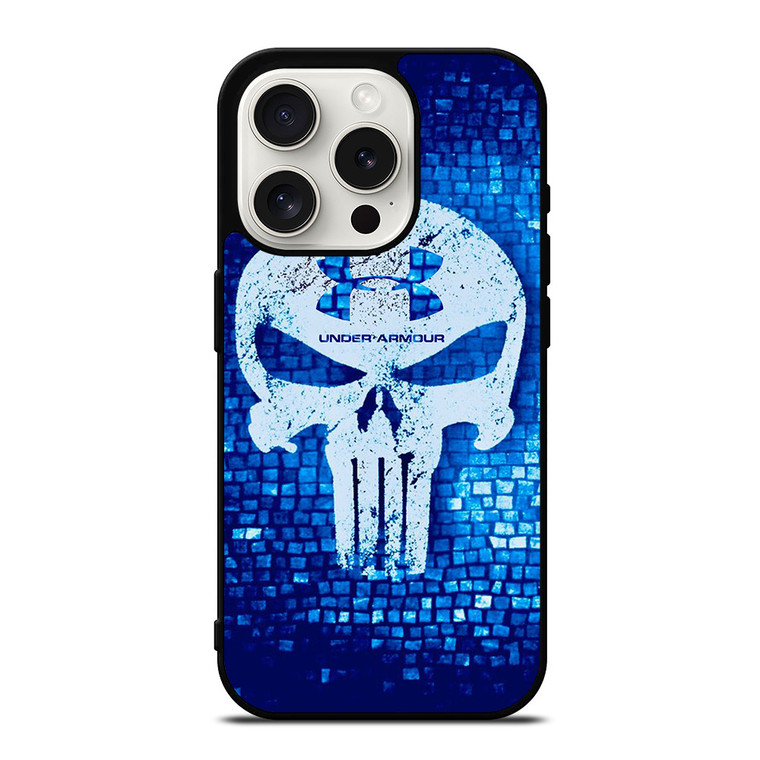 UNDER ARMOUR PUNISHER MARVEL LOGO iPhone 15 Pro Case Cover
