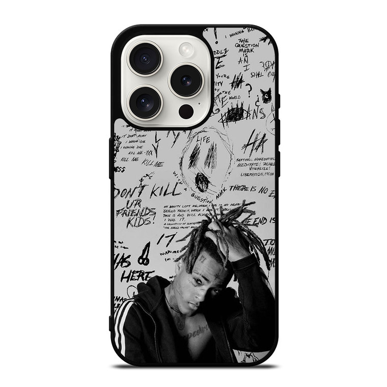 XXXTENTATION RAPPER QUOTE iPhone 15 Pro Case Cover