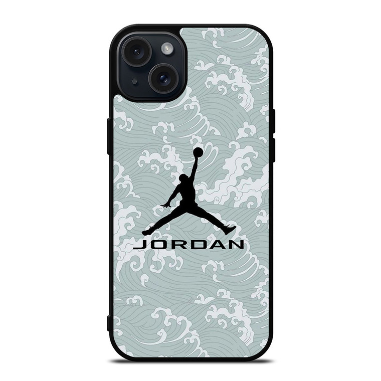 AIR JORDAN SHOES NIKE LOGO ART iPhone 15 Plus Case Cover