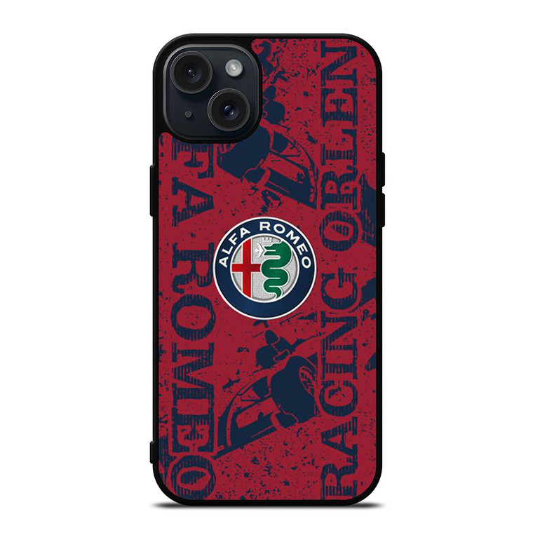 ALFA ROMEO LOGO ART CAR ICON iPhone 15 Plus Case Cover
