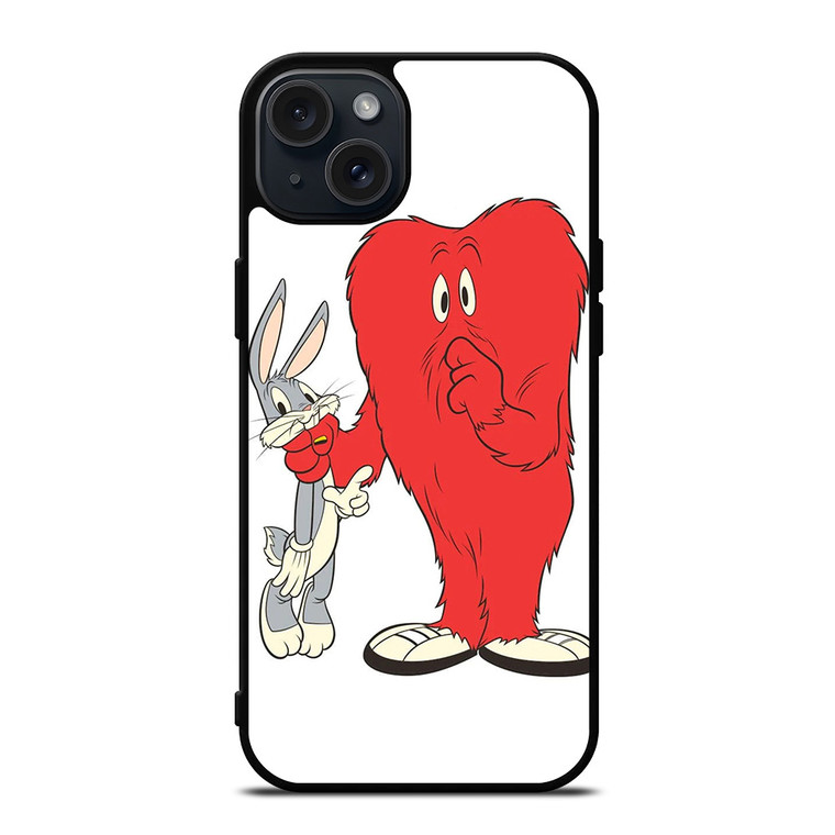 BUGS BUNNY AND GOSSAMER CARTOON iPhone 15 Plus Case Cover