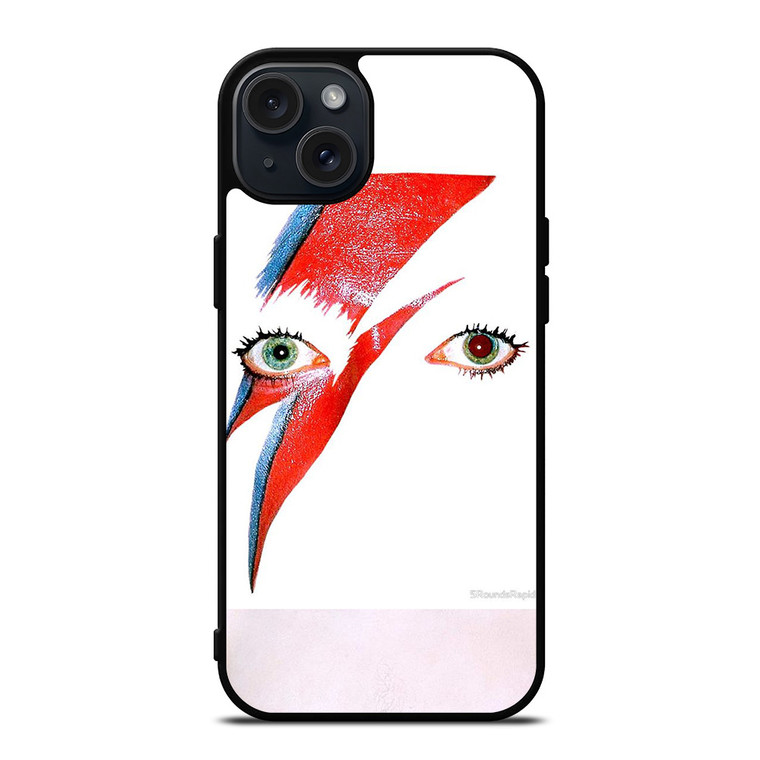 DAVID BOWIE FACE STYLE iPhone 15 Plus Case Cover