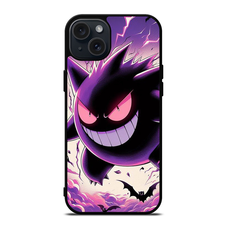 GENGAR POKEMON POCKET MONSTERS iPhone 15 Plus Case Cover