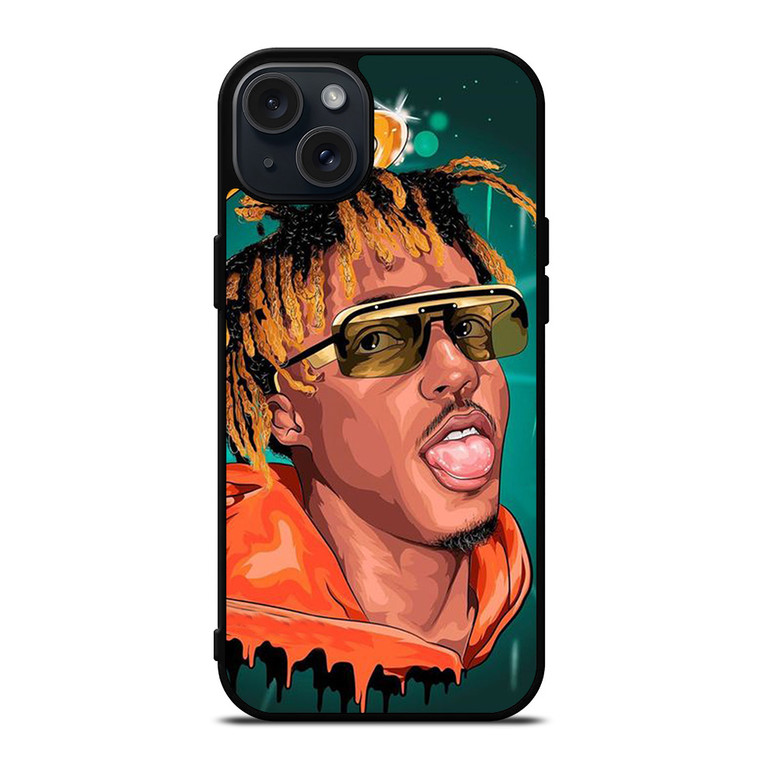JUICE WRLD RAPPER FACE ART iPhone 15 Plus Case Cover