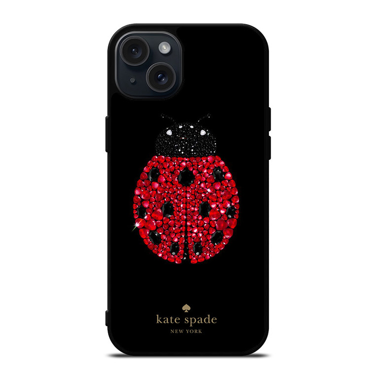 KATE SPADE NEW YORK DIAMOND LADYBUG iPhone 15 Plus Case Cover