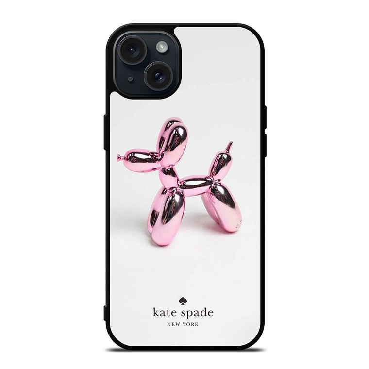 KATE SPADE NEW YORK LOGO DOG BALLOON iPhone 15 Plus Case Cover