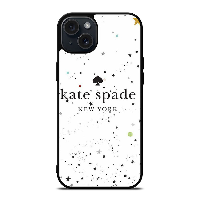 KATE SPADE NEW YORK LOGO STARS iPhone 15 Plus Case Cover