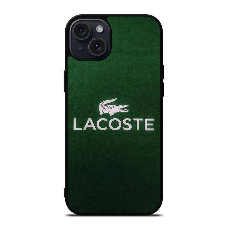 LACOSTE FASHION LOGO GREEN ICON iPhone 15 Plus Case Cover