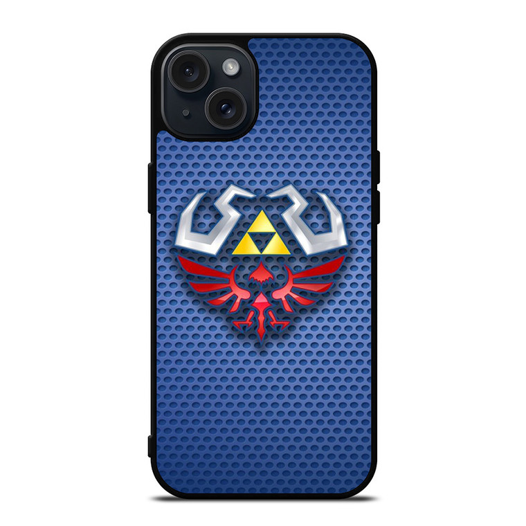 LEGEND OF ZELDA GAME LOGO ICON iPhone 15 Plus Case Cover
