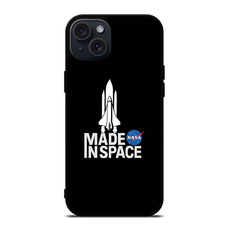 NASA MADE IN SPACE LOGO iPhone 15 Plus Case Cover