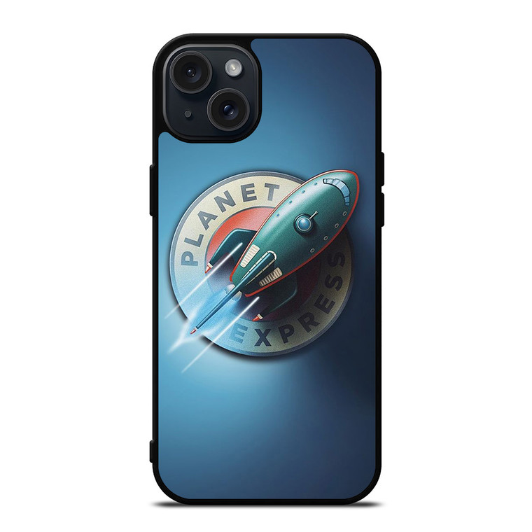 PLANET EXPRESS FUTURAMA SERIES LOGO iPhone 15 Plus Case Cover