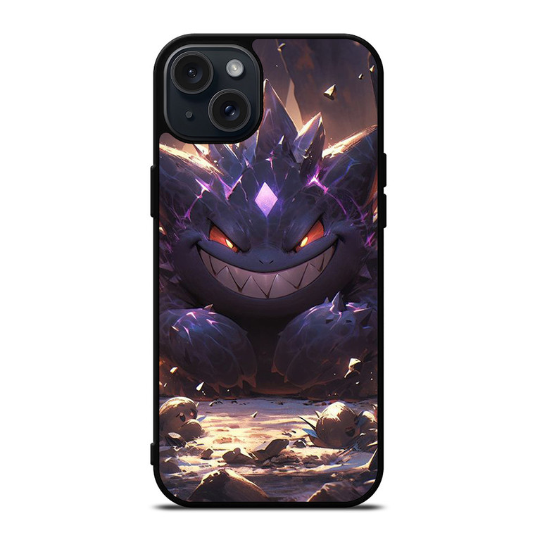 POCKET MONSTERS GENGAR POKEMON iPhone 15 Plus Case Cover