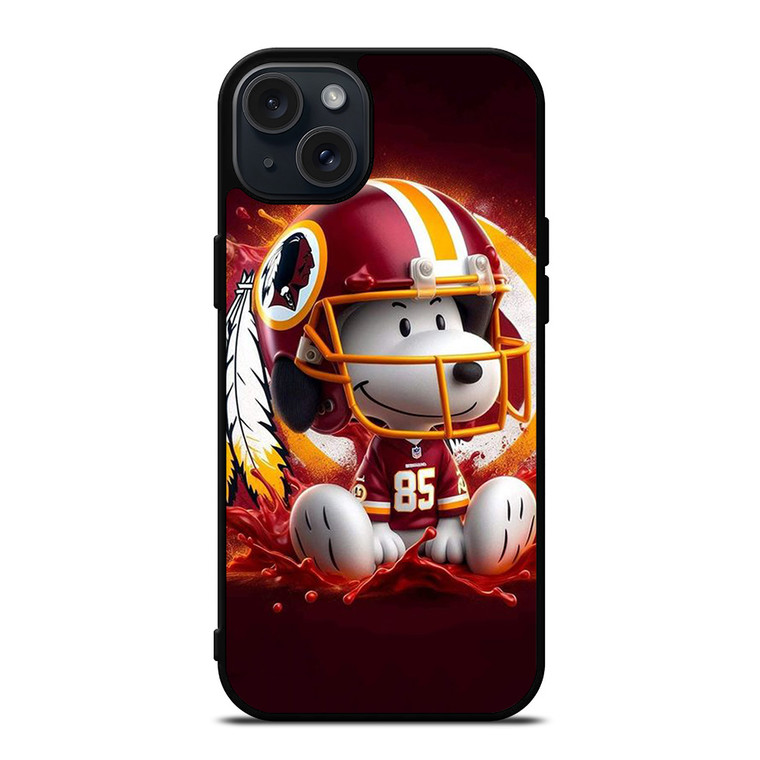 SNOOPY CHICAGO BLACKHAWKS FOOTBALL iPhone 15 Plus Case Cover