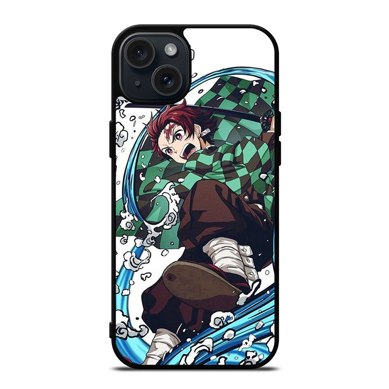 TANJIRO KAMADO DEMON SLAYER ANIME MANGA iPhone 15 Plus Case Cover